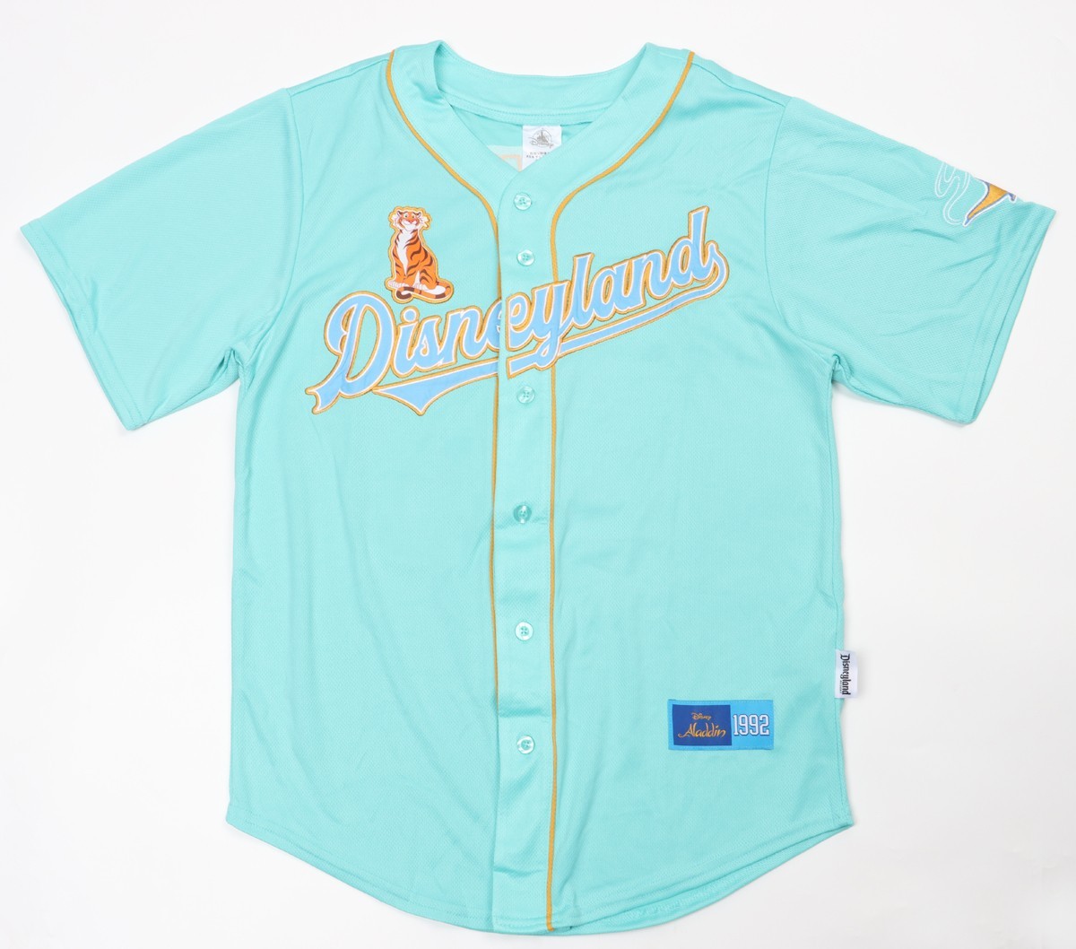 Disneyland Aladdin Princess Jasmine Baseball Jersey for Adults Size XS
