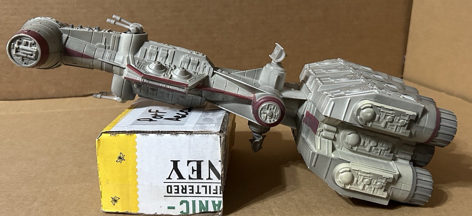 Star Wars Hasbro 1997 Rebel Blockade Runner Tantive IV Lights & Sound - Works