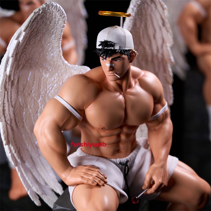 Gentleman Studio Adult Angel Wild Two 1/6 Scale GK Resin Statue Model Toy Gift