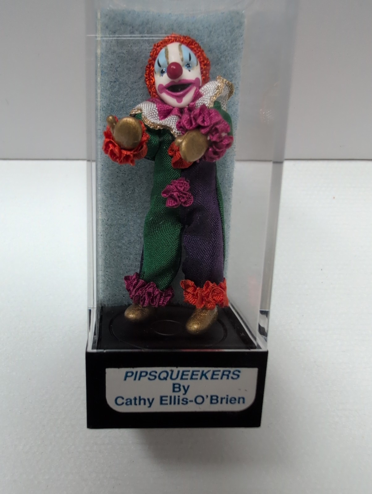 Vintage Miniature Pipsqweekers By Cathy Ellis O'Brien Clown #CEOSP3 New In Box 