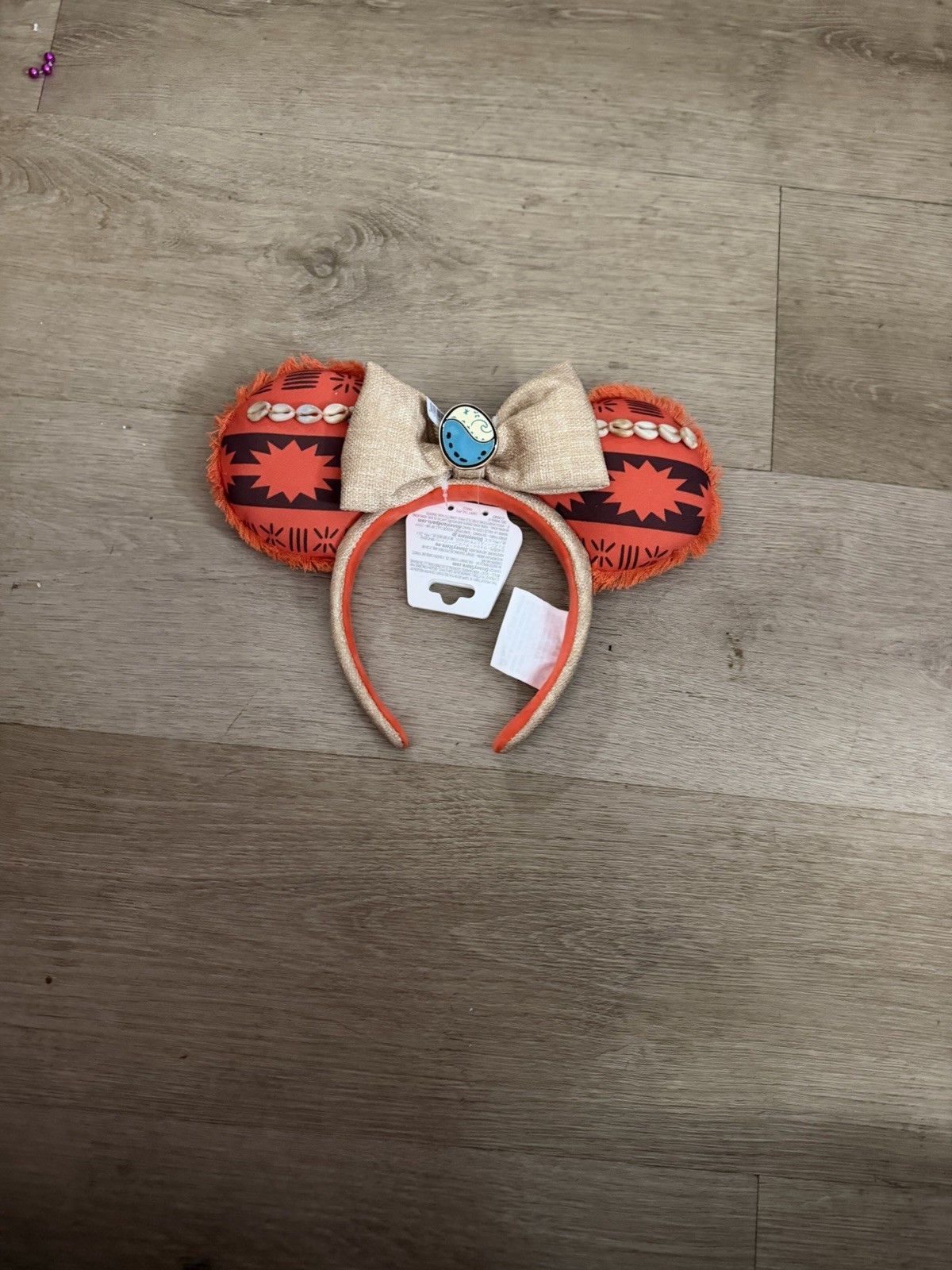 Disney Parks Moana Minnie Mouse Ears Headband Seashells Adult Size