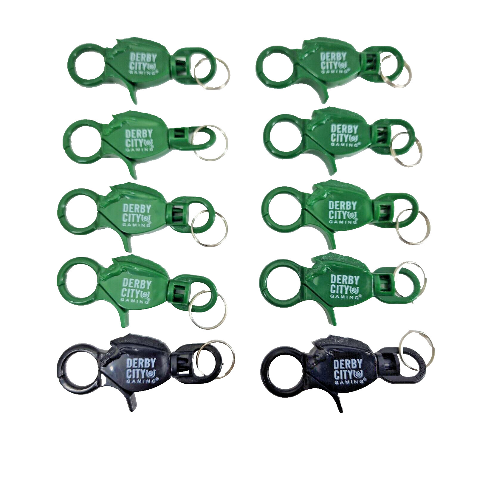 Derby City Casino keychain Lot of 10