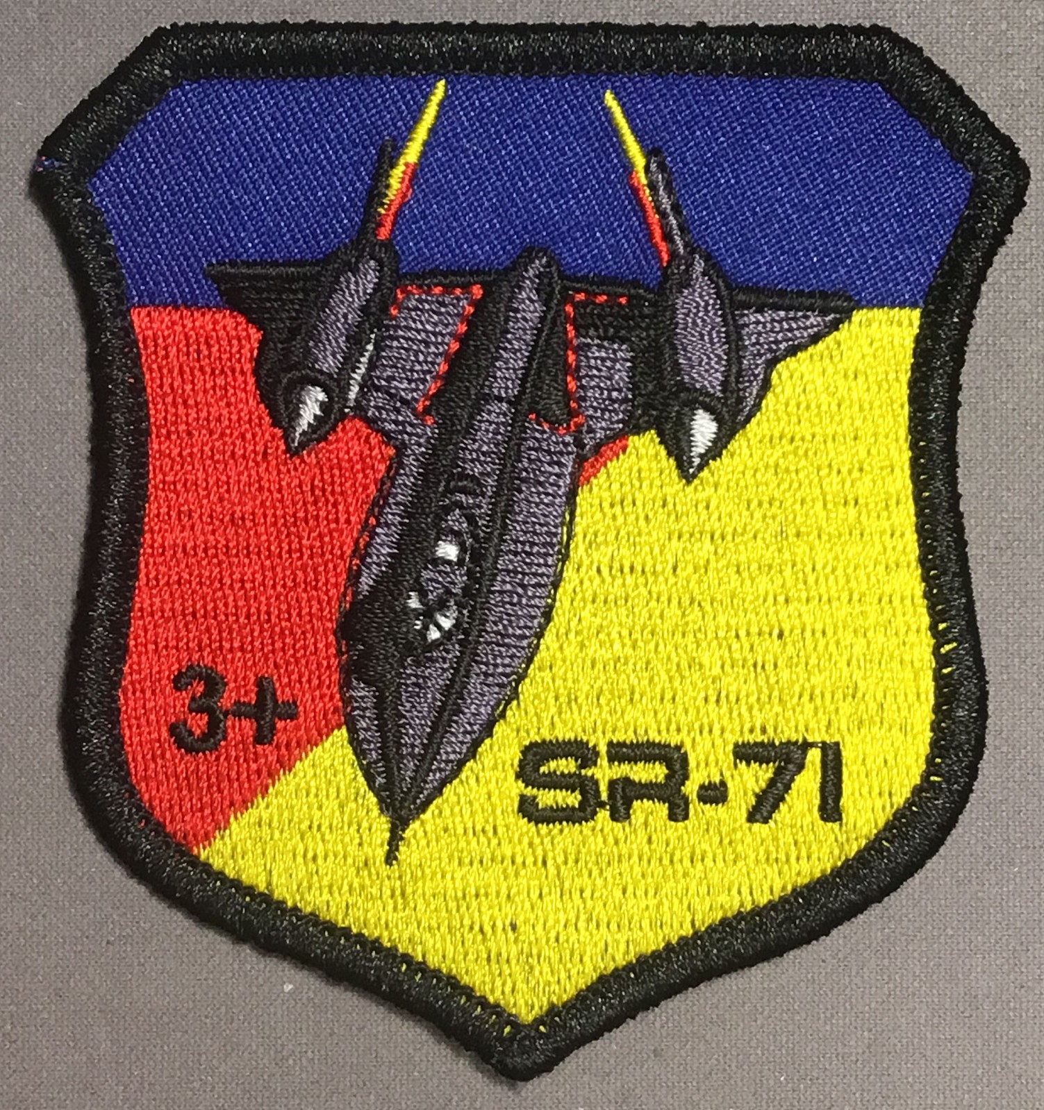 USAF Lockheed Martin SR-71 Blackbird licensed patch