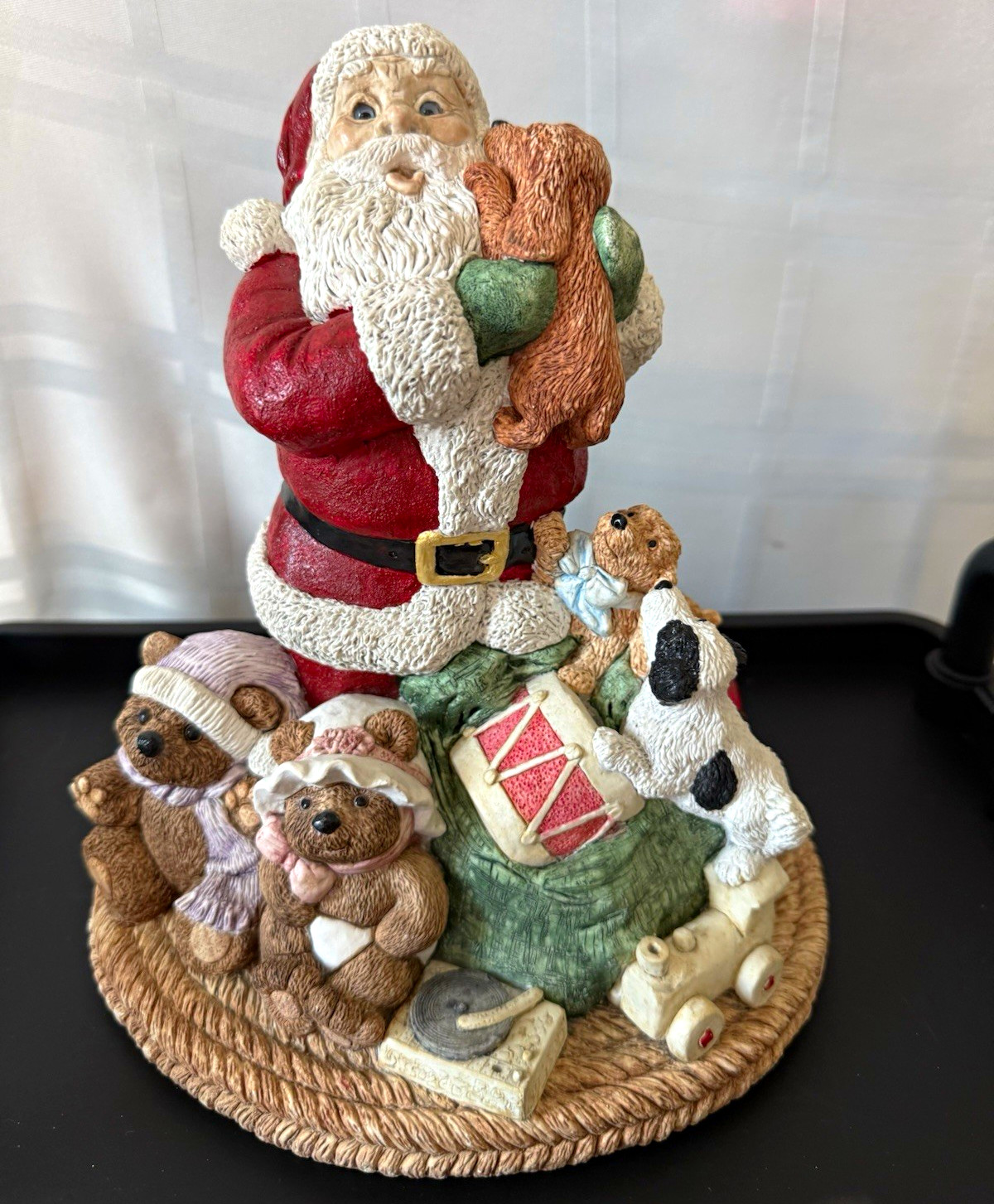 1988 United Design Legend of Santa Claus Load ‘Em Up Figurine VTG 1307/7500