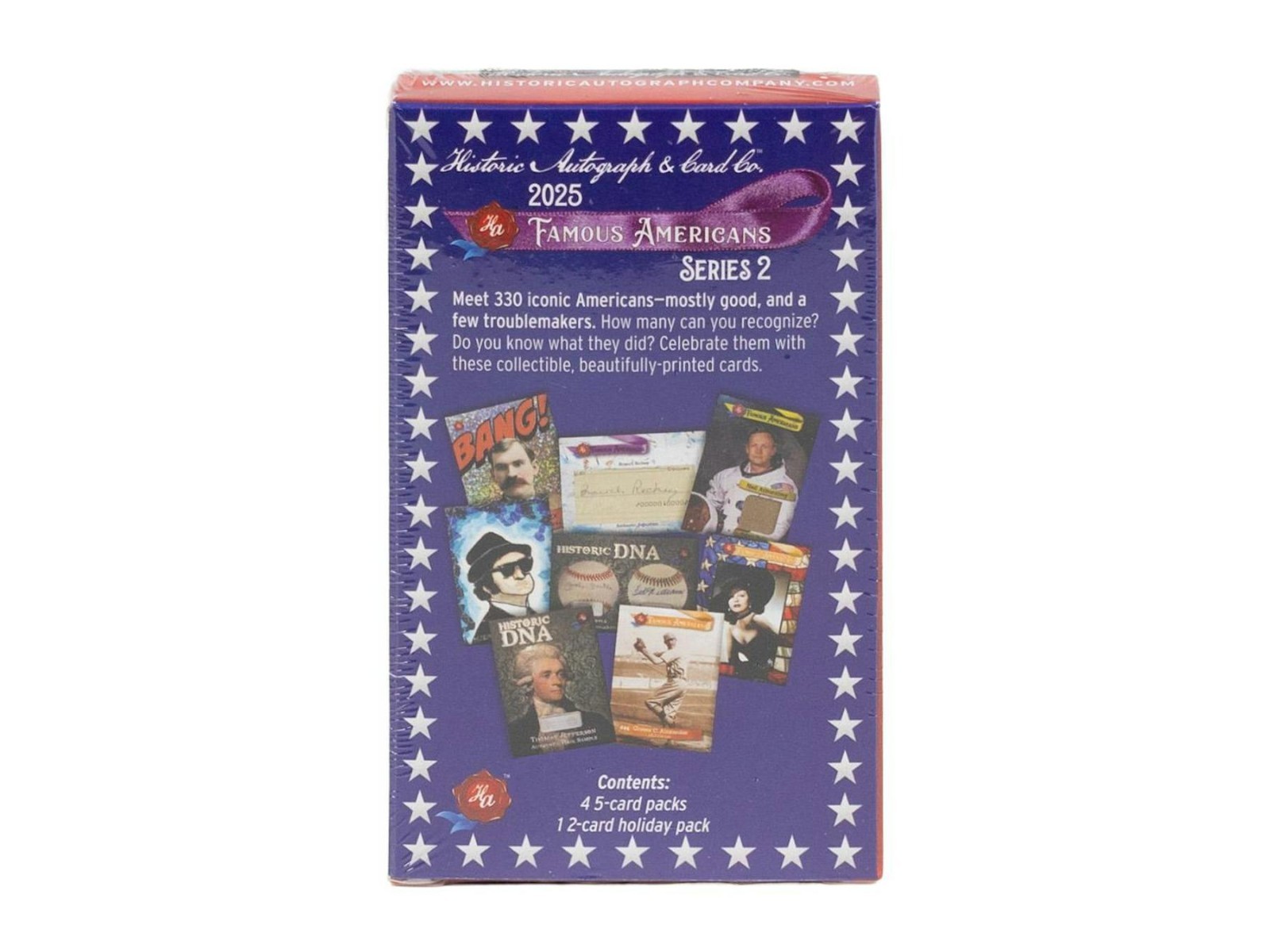 2025 HISTORIC AUTOGRAPHS FAMOUS AMERICANS SERIES 2 HOBBY - NEW - 🔥🔥🔥