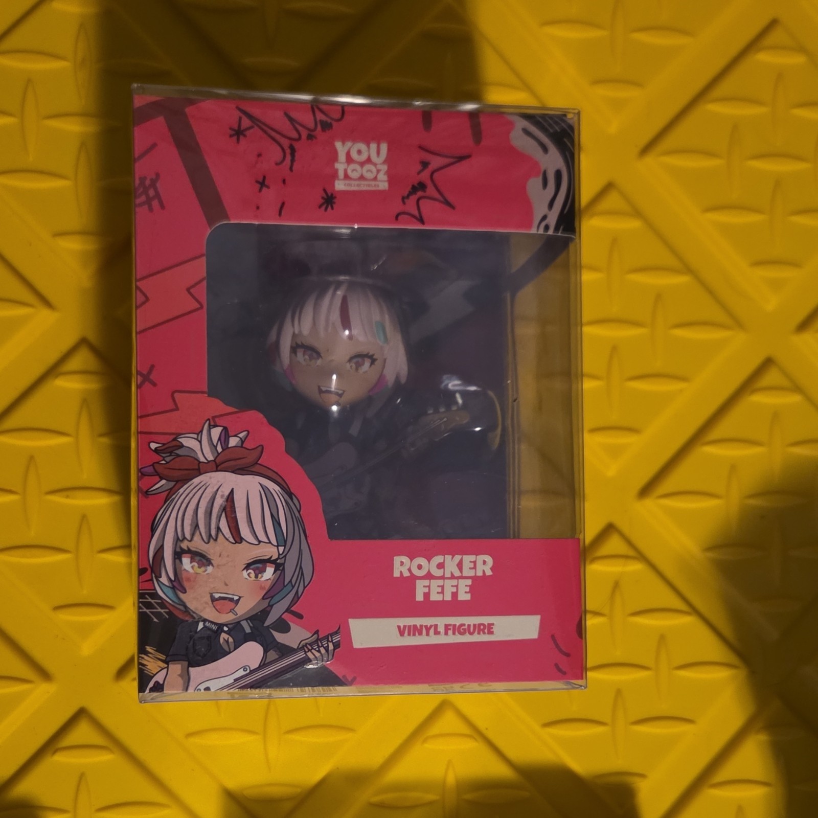 Youtooz Rocker Fefe Vinyl Figure Boxed Collectible Original Packaging
