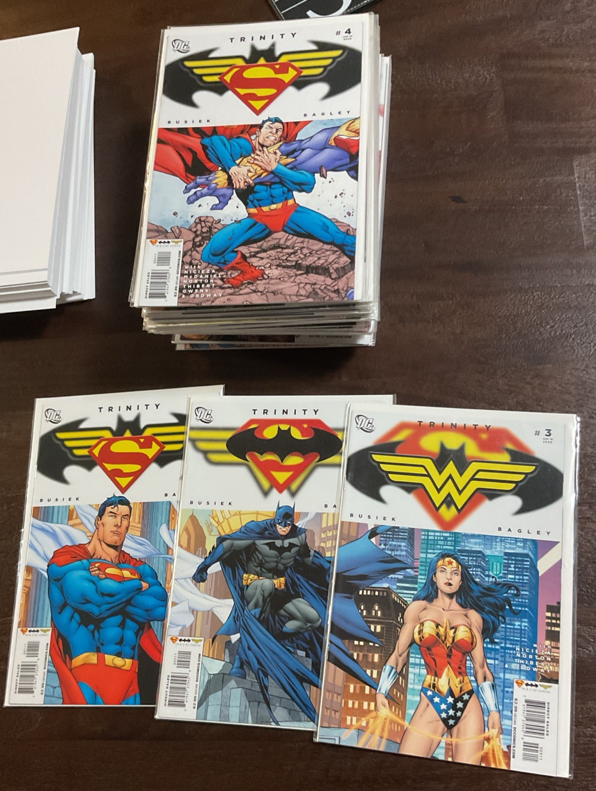 TRINITY Complete Series #1-52 VF-NM Batman Superman Wonder Woman 2008 HIGH GRADE