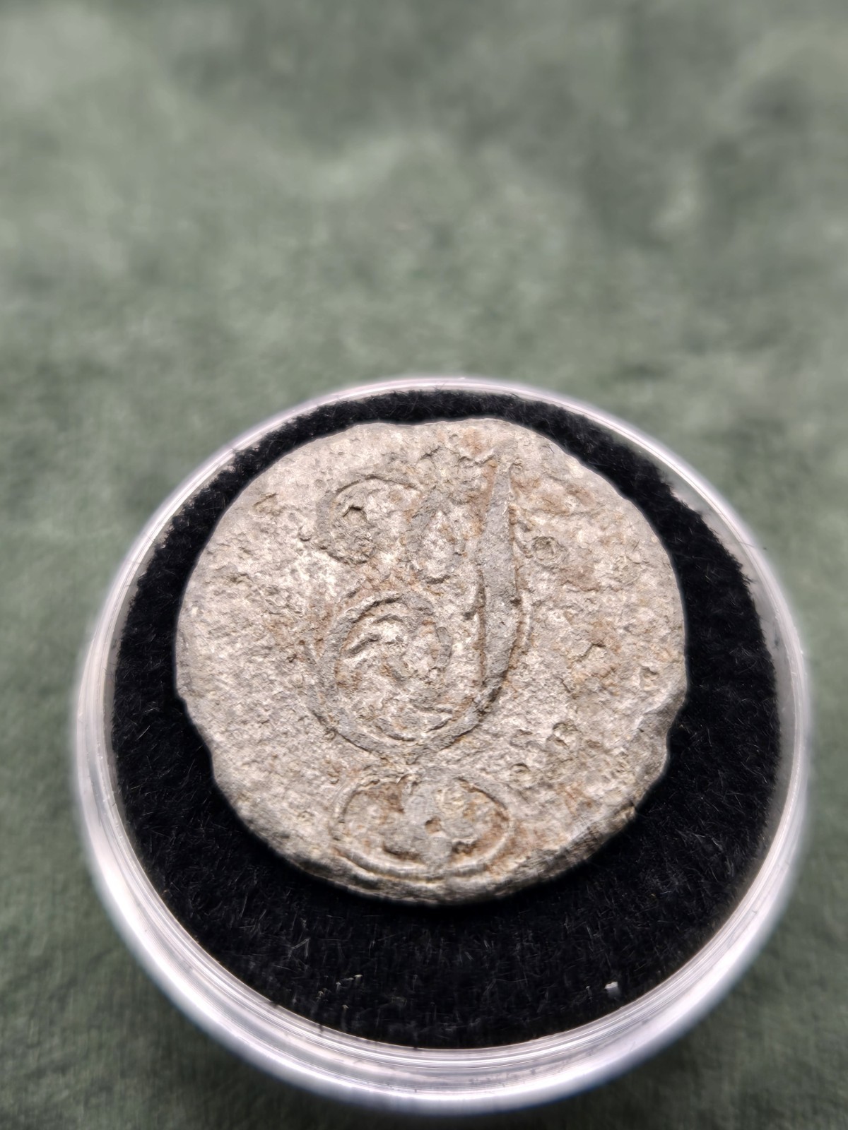 Pewter War of 1812 US Infantry Coat Button w Shank 1812-1815 ALBERTS GI36 A3