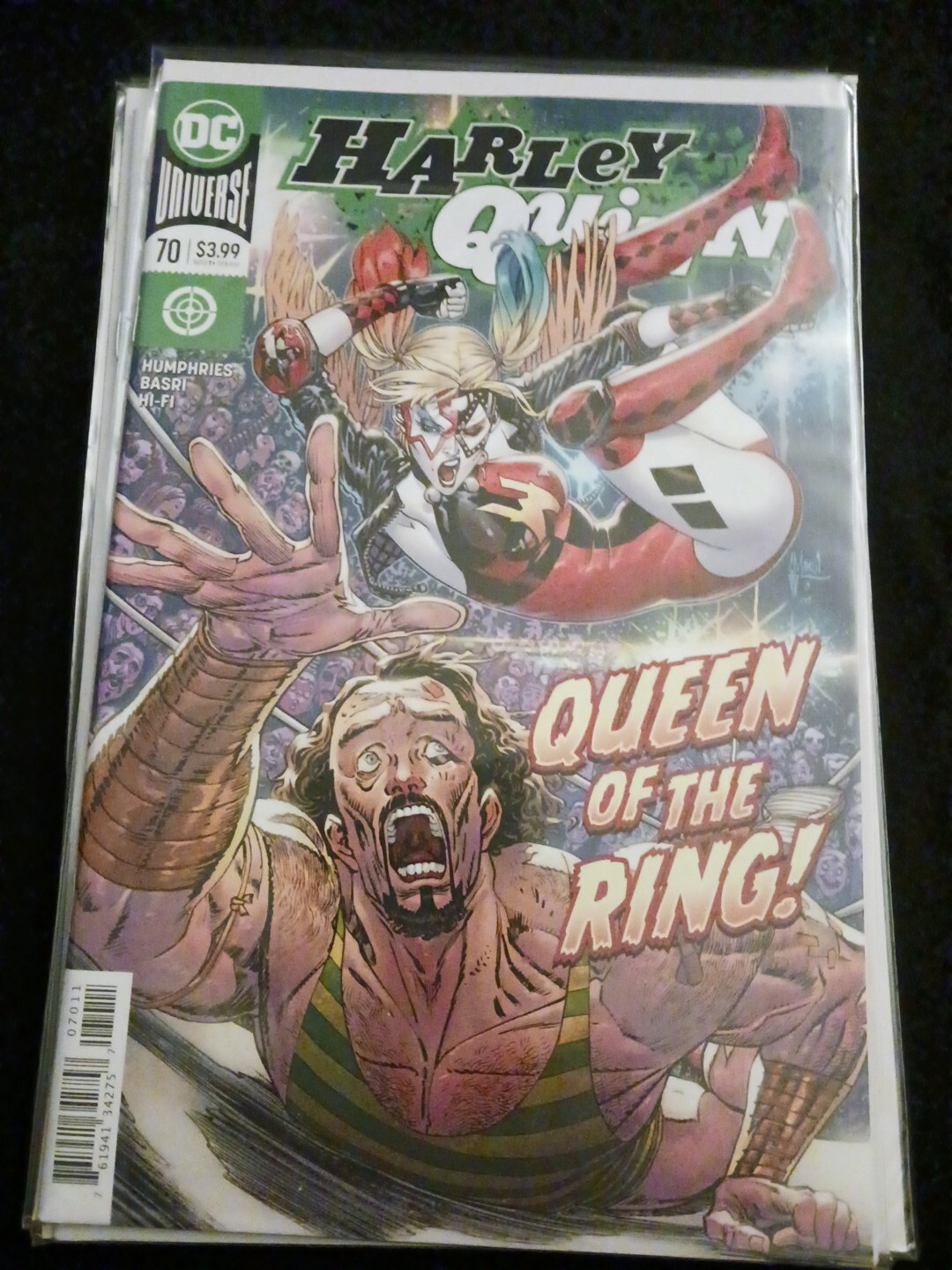 Harley Quinn #70 Original Cover Guillem March 2020 DC Comics WWE AEW TNA