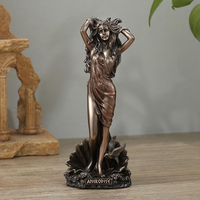The Birth Of Aphrodite Cold Cast Bronze Finish Spiritual & Religious Collection