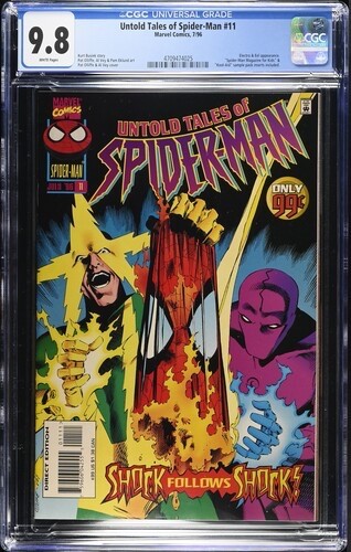 CGC 9.8 UNTOLD TALES OF SPIDER-MAN #11 .. ELECTRO .. 1996 ..