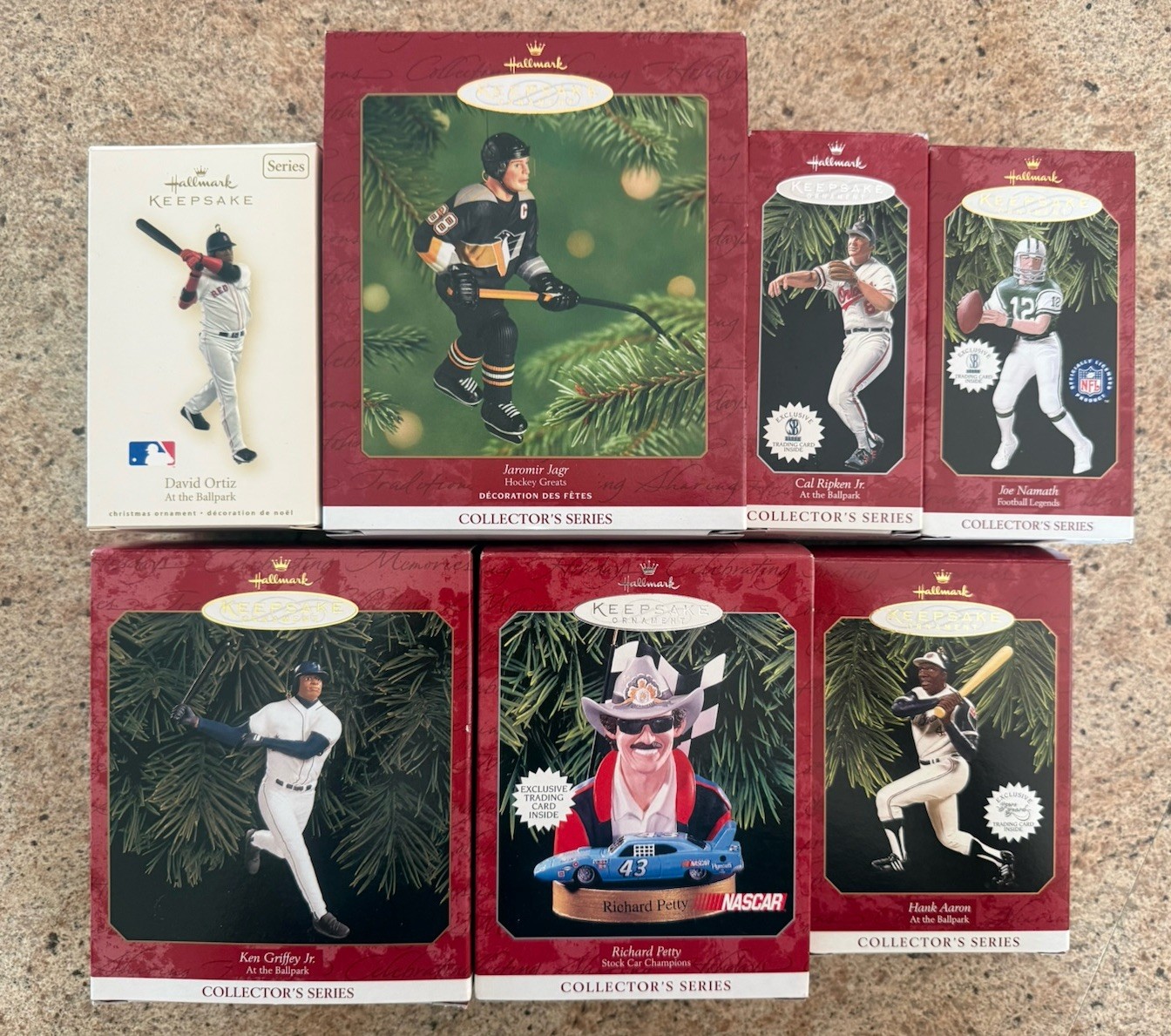 Hallmark Keepsake Ornaments Lot Sports Ornament