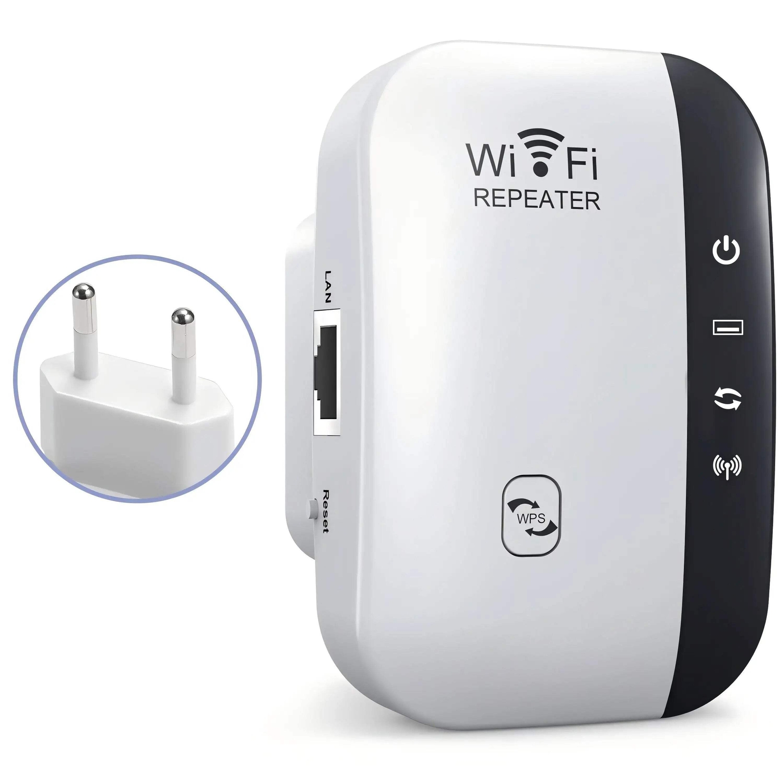 Wifi Repeater Wireless Signal Amplifier Extended Network Enhancer EU US Home Wheel