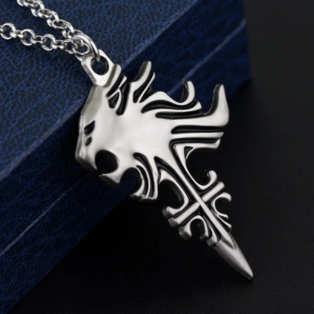 Brand New Final Fantasy 8 Squall Leonheart Griever Chain Necklace