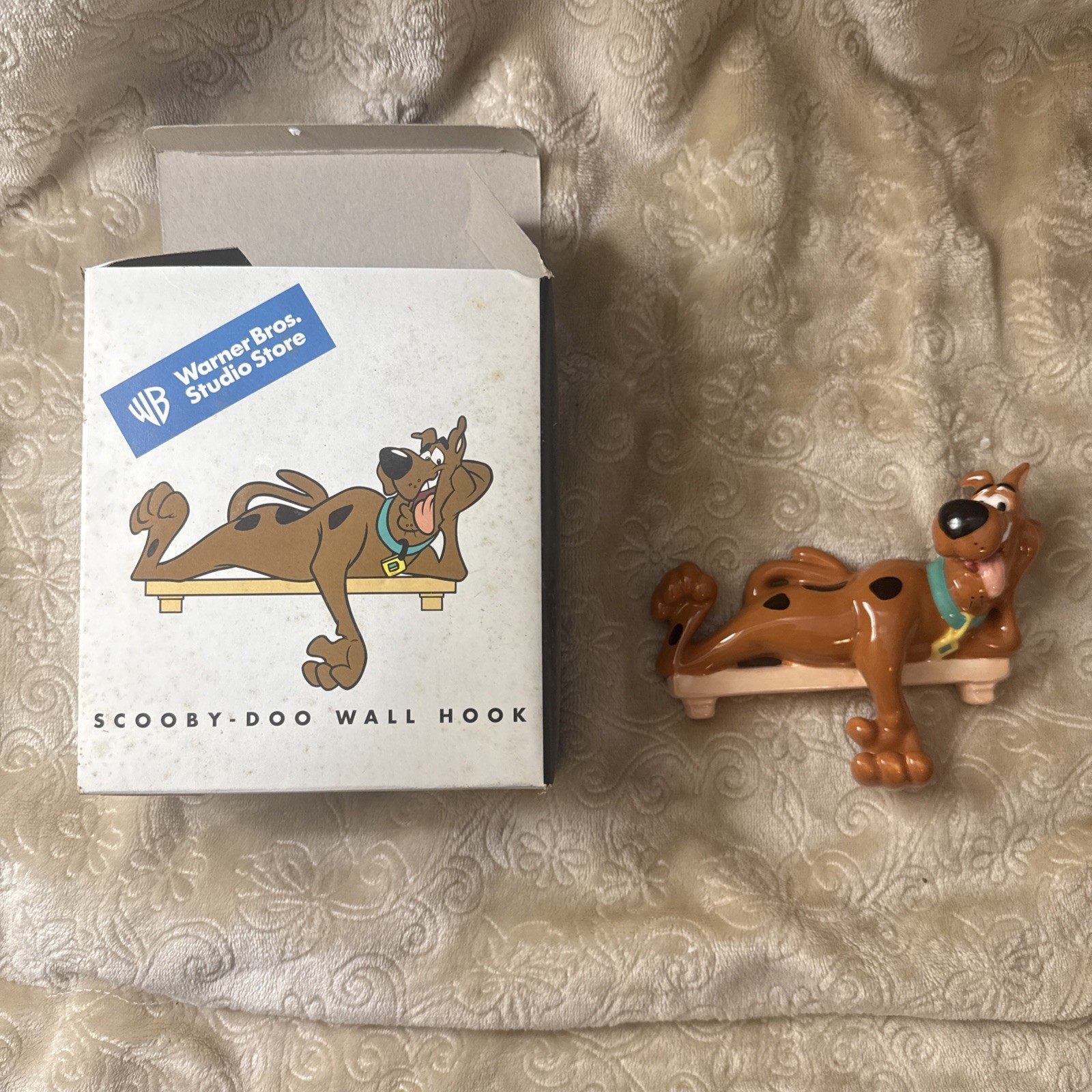 Extremely Rare Vintage WB Scooby - Doo Wall Hook Sealed In Original Box