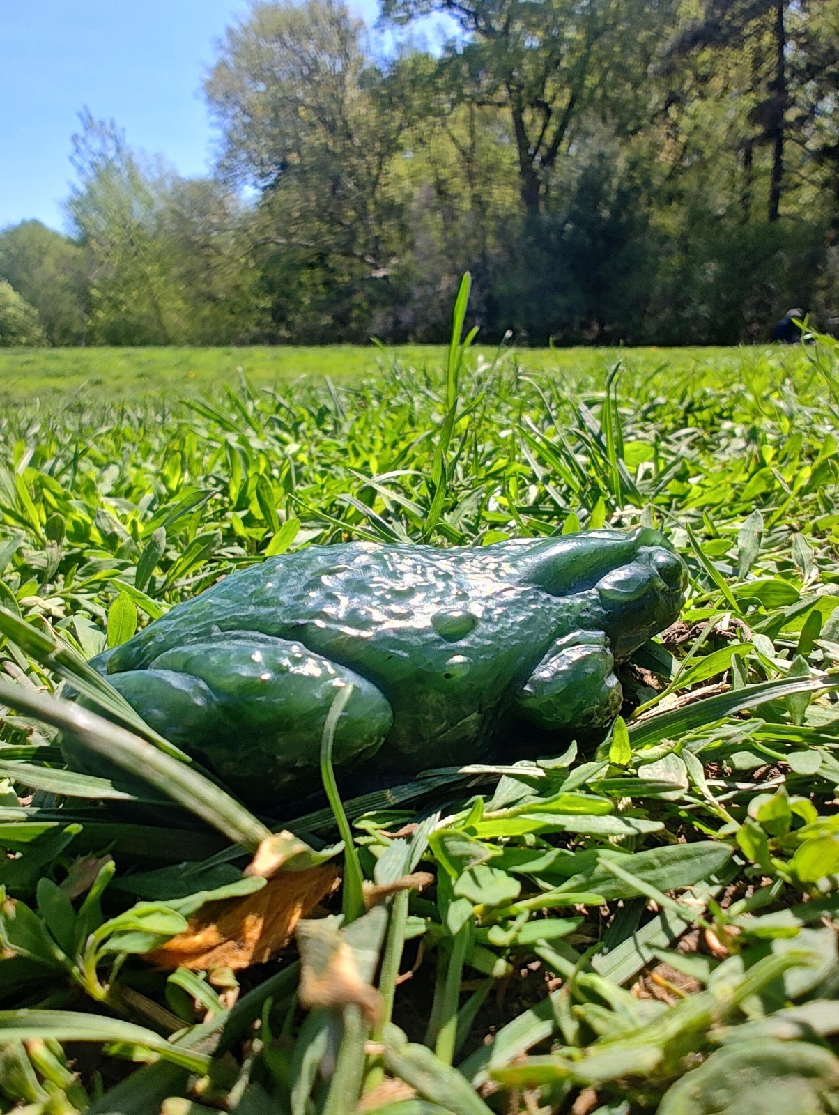 Certified Handmade Authentic Canadian Nephrite Jade Frog
