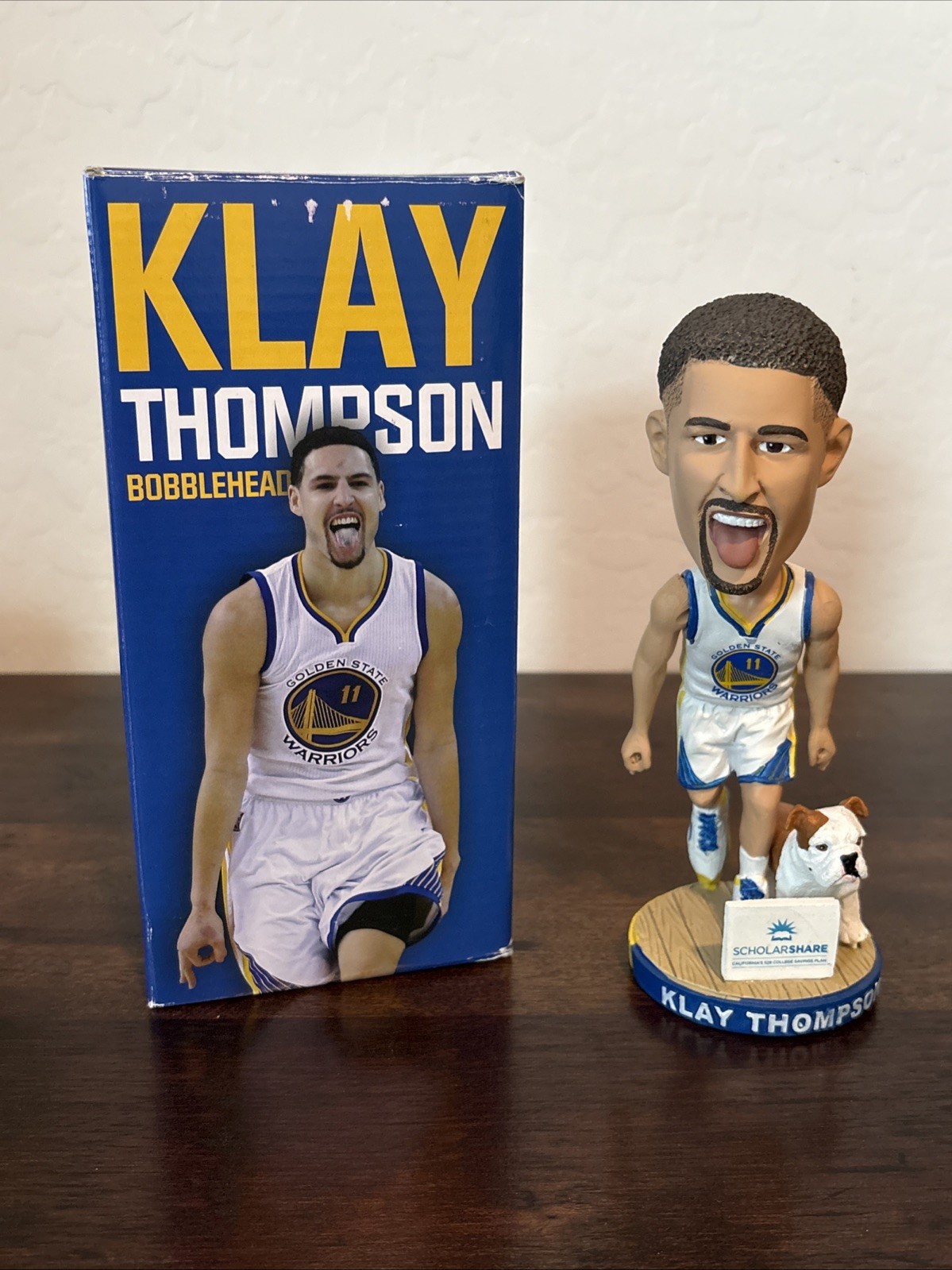 Klay Thompson 2016 Bobblehead Rocco NBA Golden State Warriors
