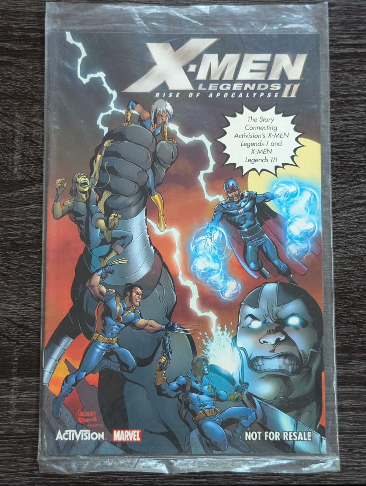 X-Men Legends II Rise of the Apocalypse Activision Game Marvel Comic Book SEALED