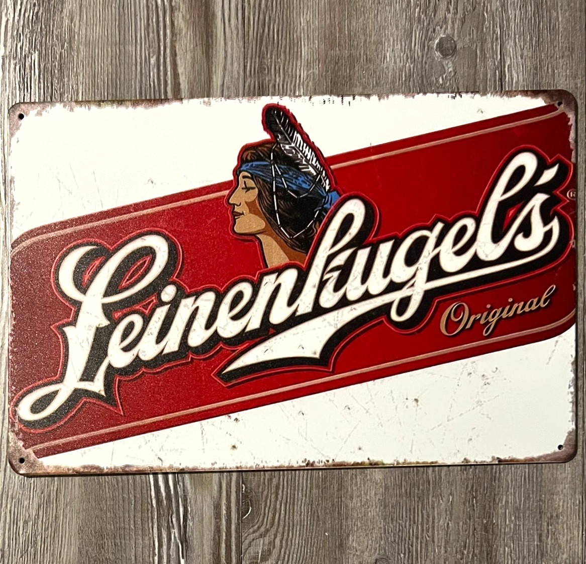 Leinenkugel's Original Beer 8 x 12 Vintage Novelty Metal Sign New