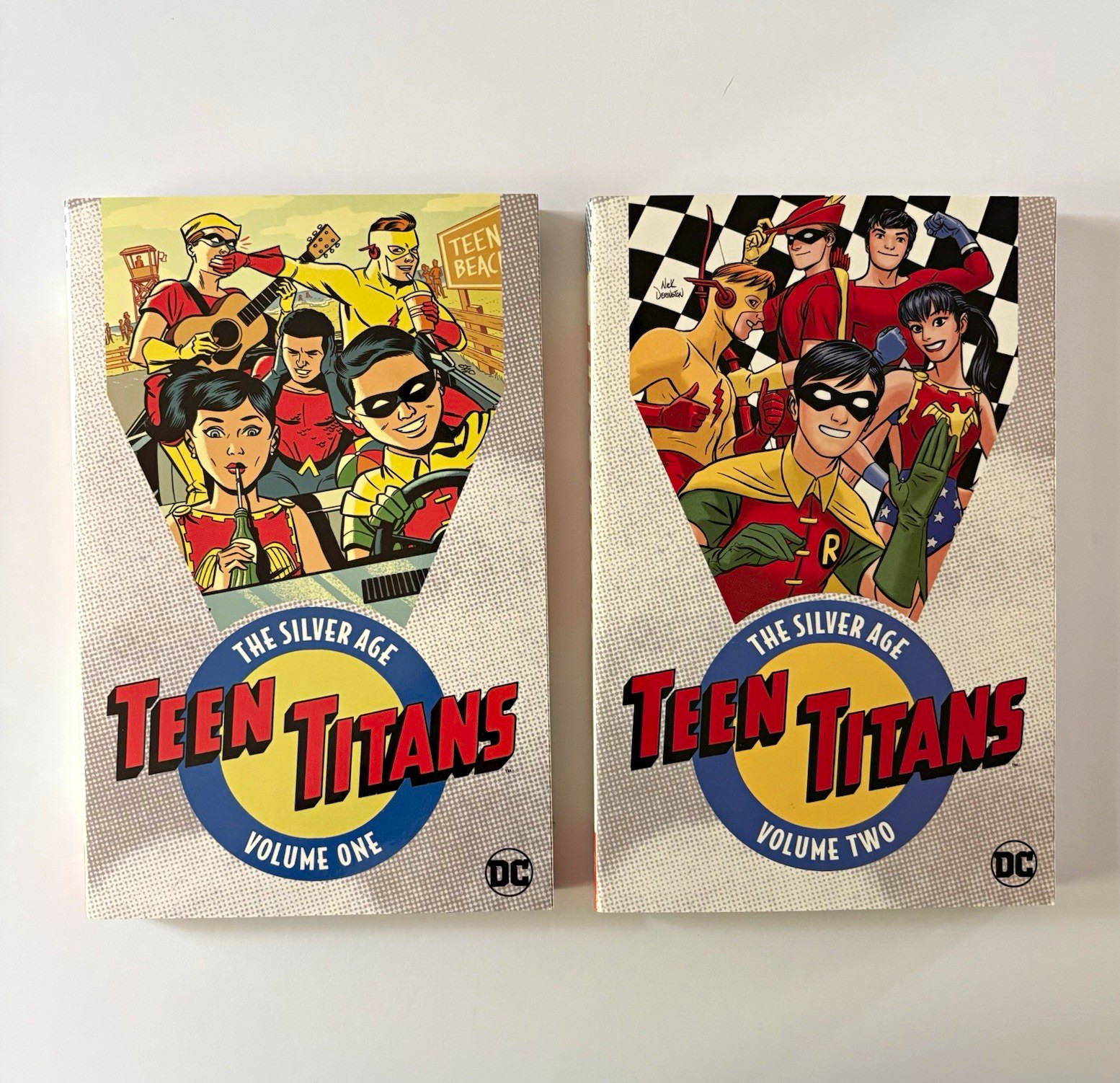 DC COMICS Teen Titans: The Silver Age TPB Lot Vol 1 & 2 TPB