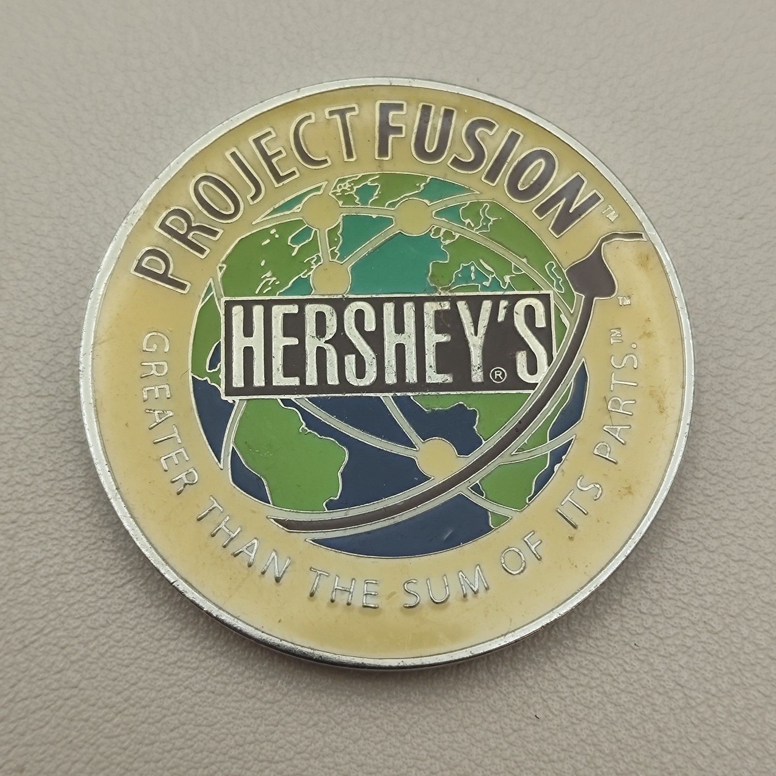 Projectfusion Greater Than the Sum of It Pats Challenge Coin
