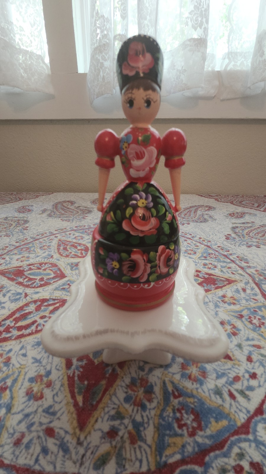 Hungarian Lady TRINKET BOX 6