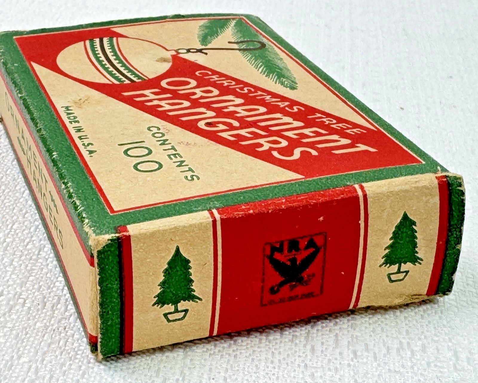 National Recovery Act We Do Our Part Cardboard Box Ornament Hangers 1933-1934