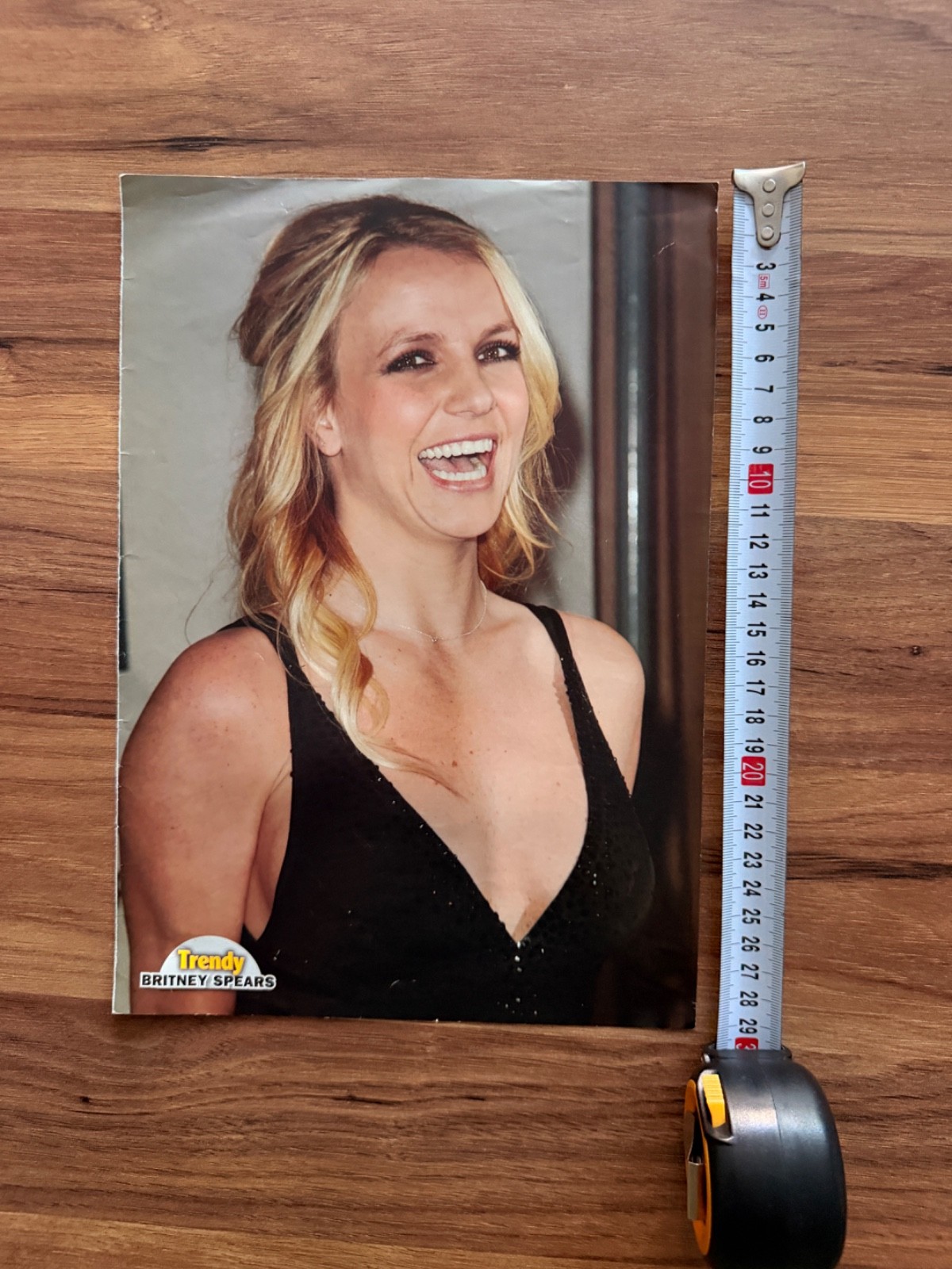 Britney Spears Vintage Turkish Magazine Poster Rare Full Size 29x42cm Pop Icon