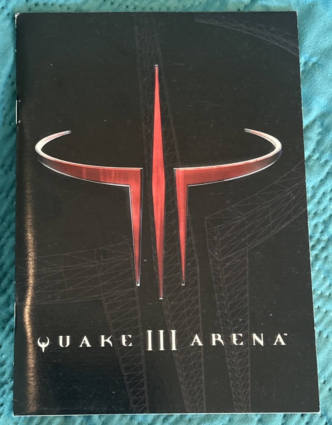 1999 Quake III Arena PC Game Instruction Manual Book Only