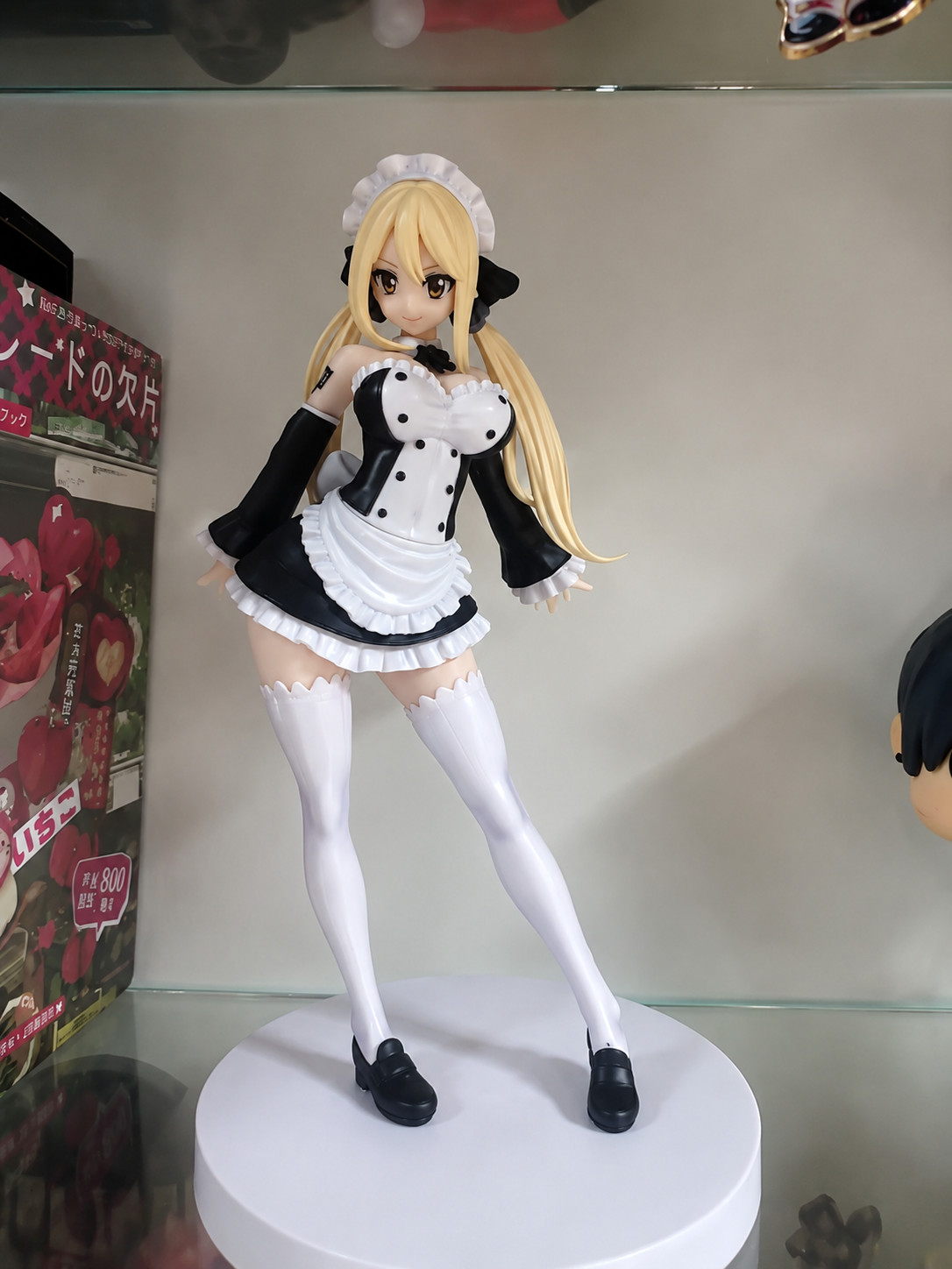 Fairy Tail 6.3in Lucy Heartfilia Maid Outfit PVC Figure Model Toy