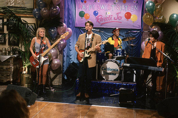 California Dreams with Kelly Packard as Tiffani Smith, Brent G - 1992 TV Photo