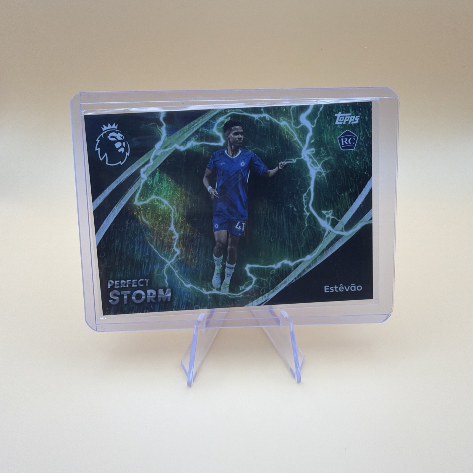 Estevao (RC) CASE HIT Perfect Storm Topps Premier League 2025/2026 Chelsea