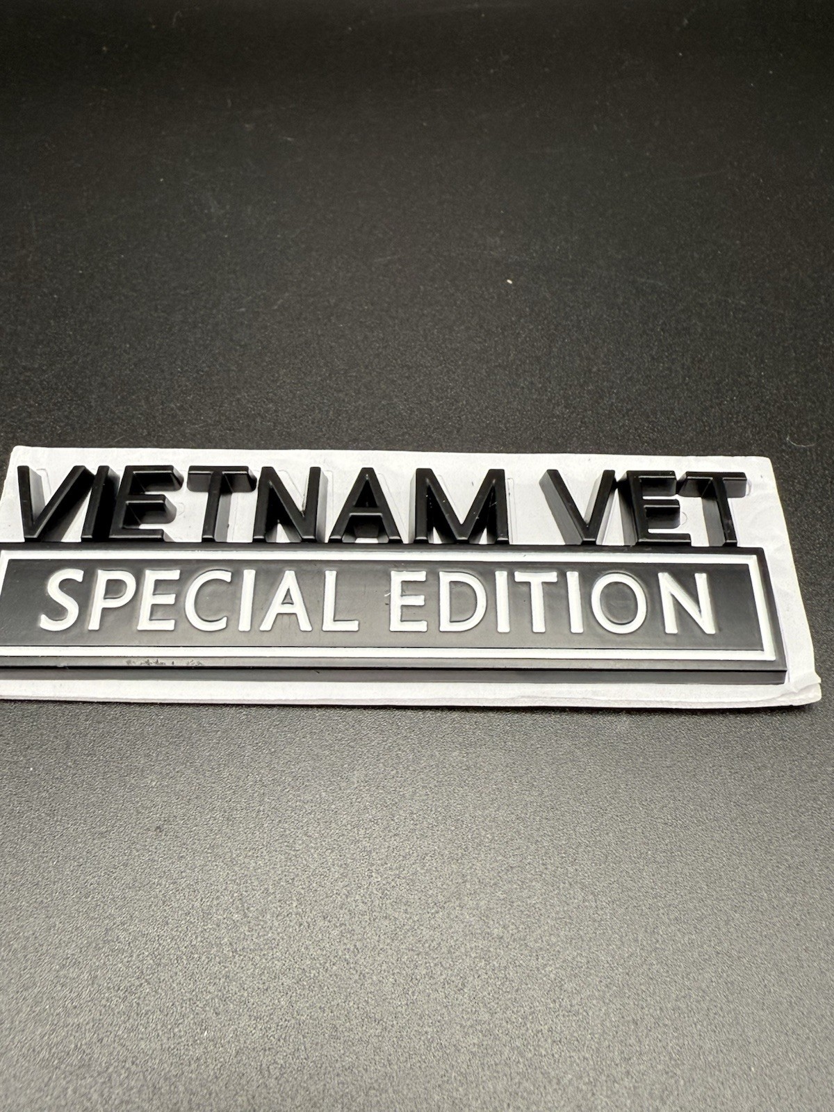 1pc Vietnam Vet Special Edition Emblems 3D Raised Decals Exterior Truck Stickers