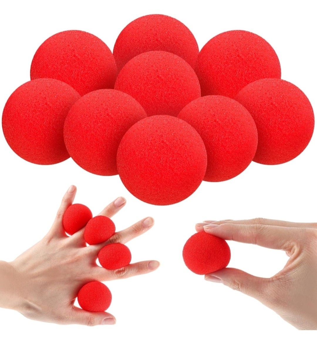 Sponge Balls Magic Trick Magician Props Sleight of Hand Tricks 