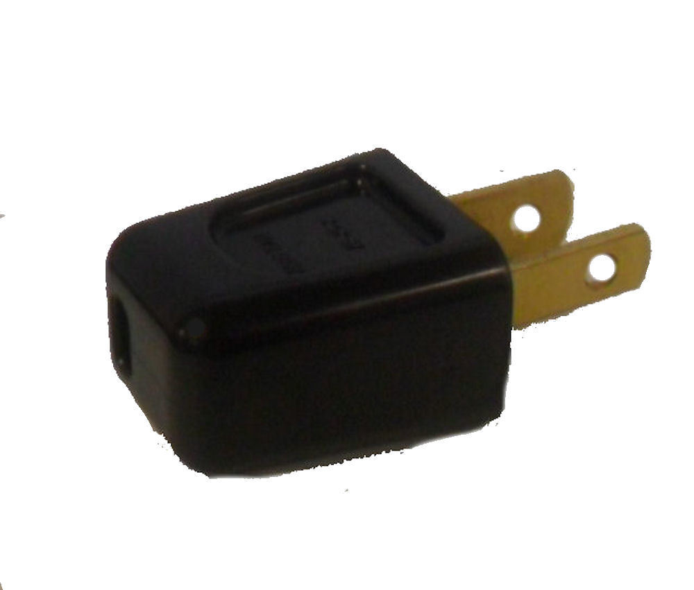 LOT OF 20...BLACK QUICK-CONNECT PLUG FOR SPT-1 WIRE   TR-2377