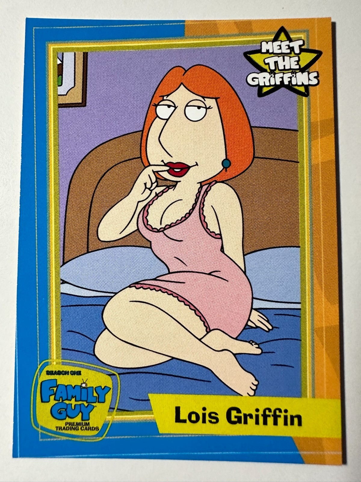2005 Inkworks Family Guy Season 1 Lois Griffin Meet the Griffins Base Rookie #3