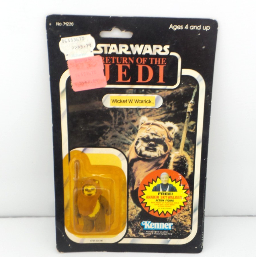 Vintage Star Wars ROTJ WICKET W. WARRICK-Anakin offer