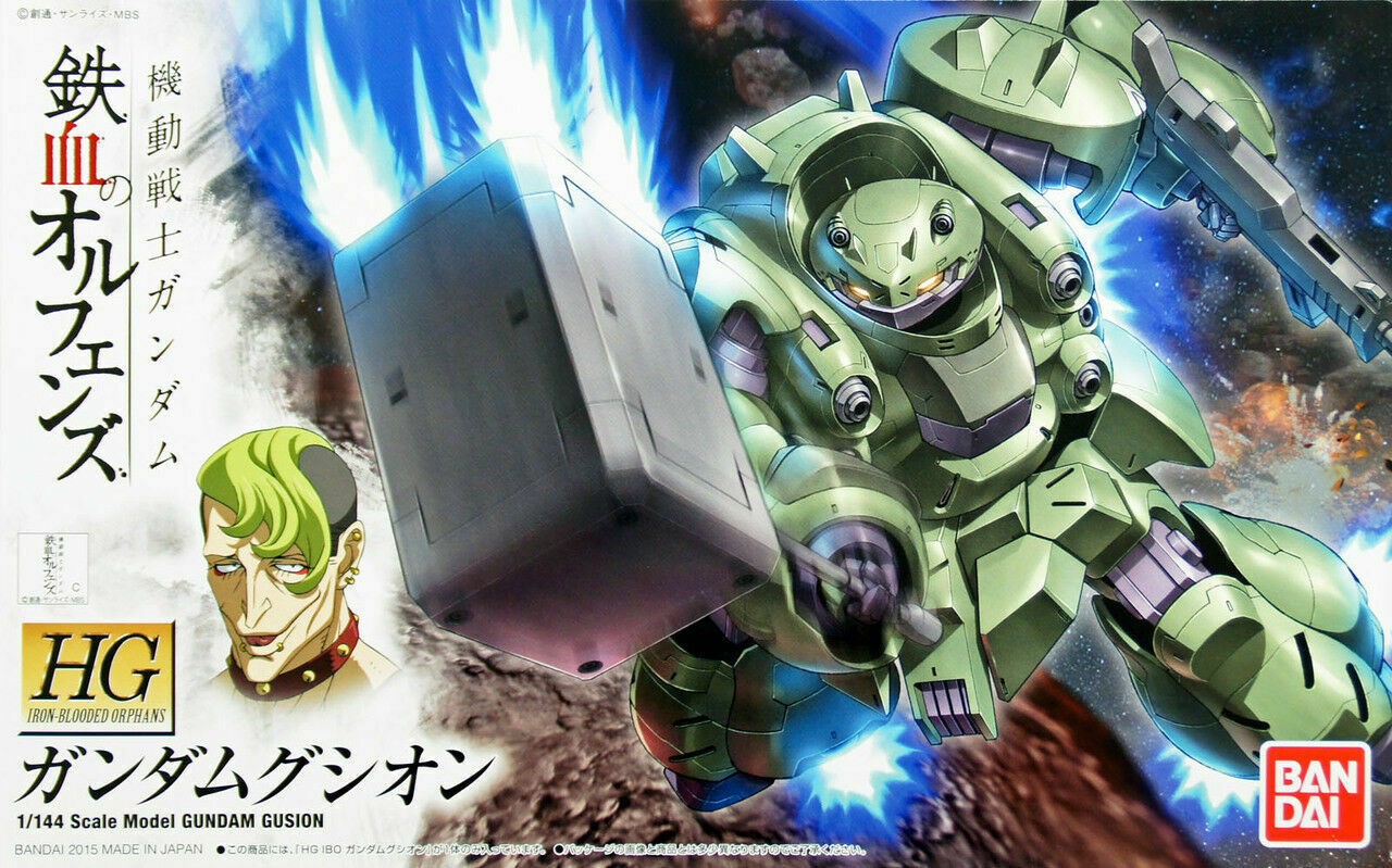 Bandai Hobby IBO Iron-Blooded Orphans Gundam Gusion HG 1/144 Model Kit USA