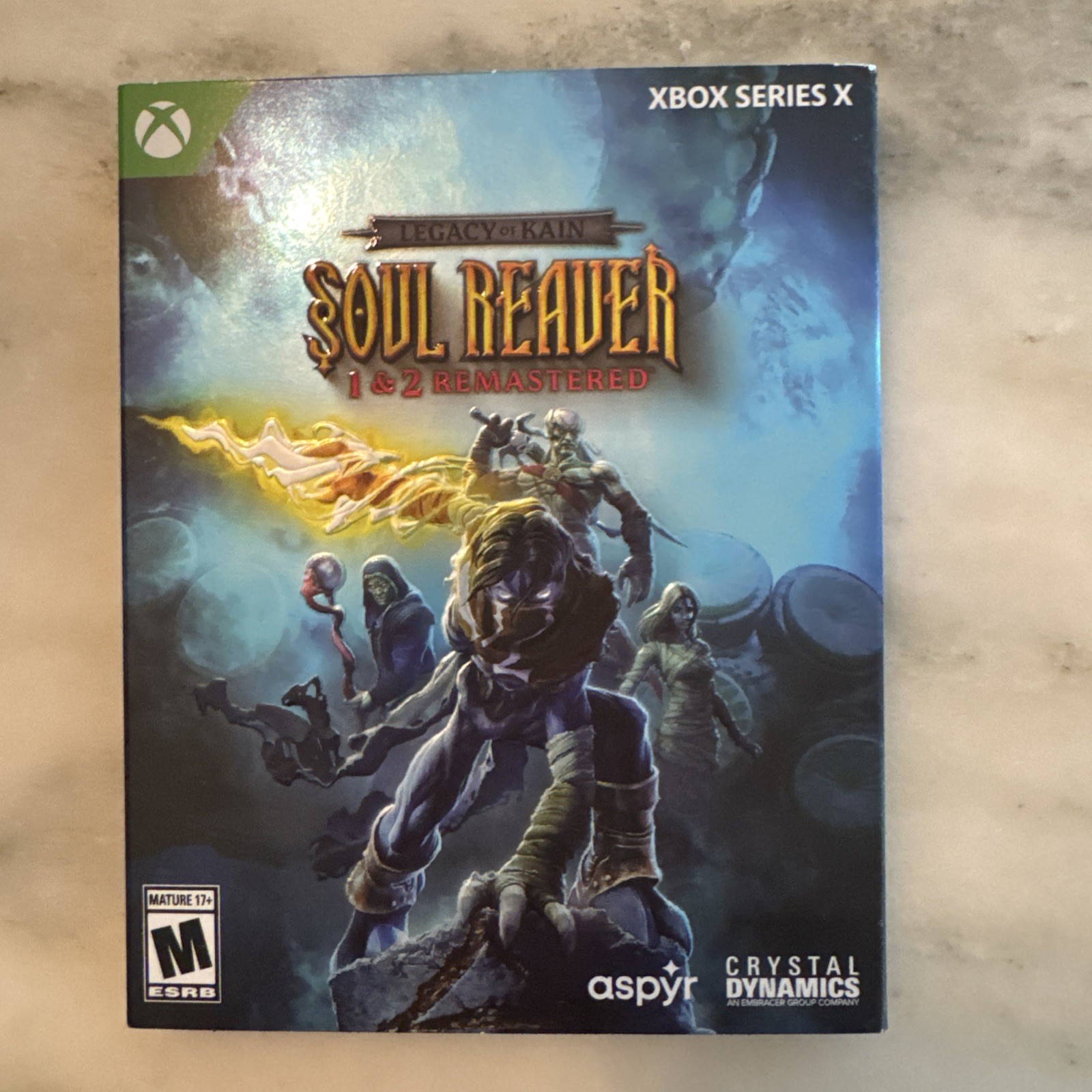 Legacy of Kain Soul Reaver 1&2 Remastered Xbox Series X Sealed w/Slipcover #139