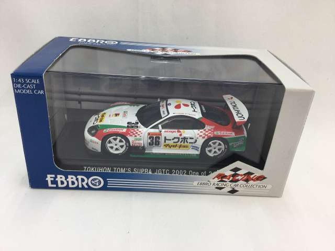 EBBRO Racing Car Collection 1/43 Tom’s Supra JGTC Diecast Model