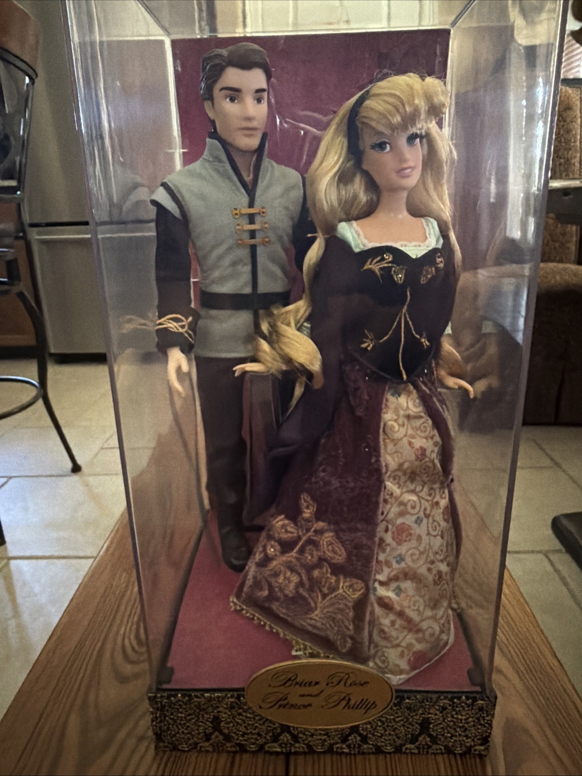 Disney Fairytale Designer Collection Briar Rose &  Prince Phillip Collector Doll