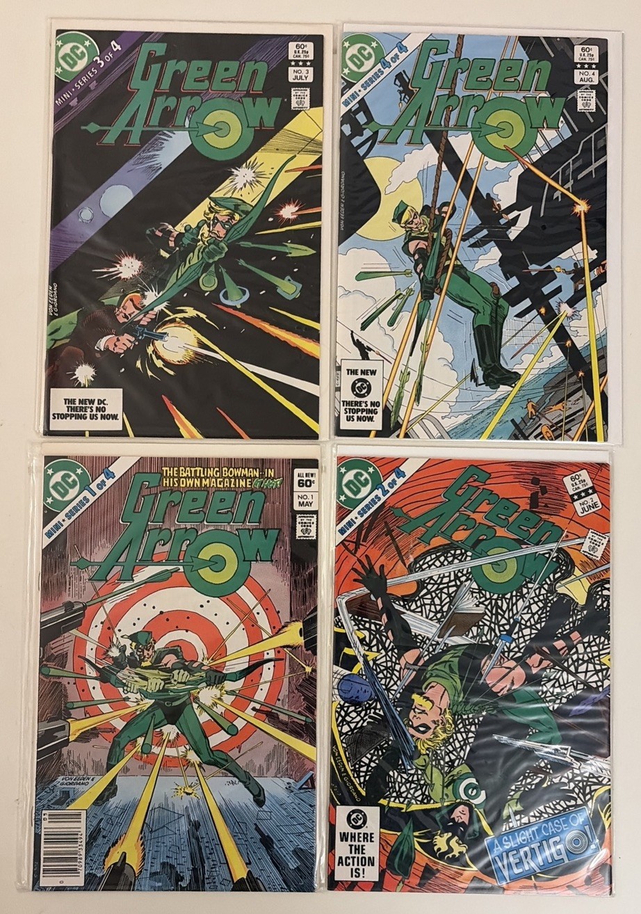 Green Arrow (Mini-Series) 1-4 Complete Set Run Lot High Grade 1983