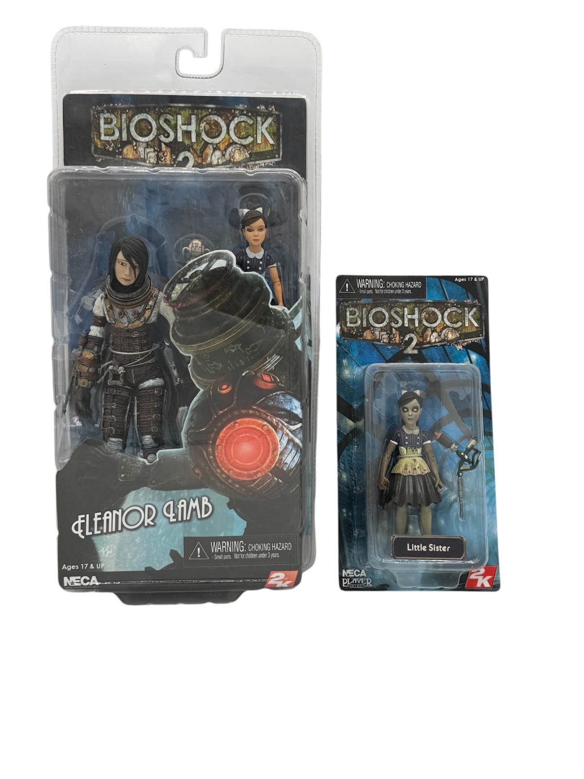 NECA BioShock 2 Little Sister & Eleanor Lamb Action Figure SDCC 2010 Set