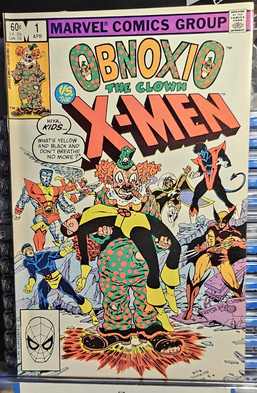 Obnoxio the Clown vs. the X-Men #1 Marvel Comics Apr 1980 Wolverine