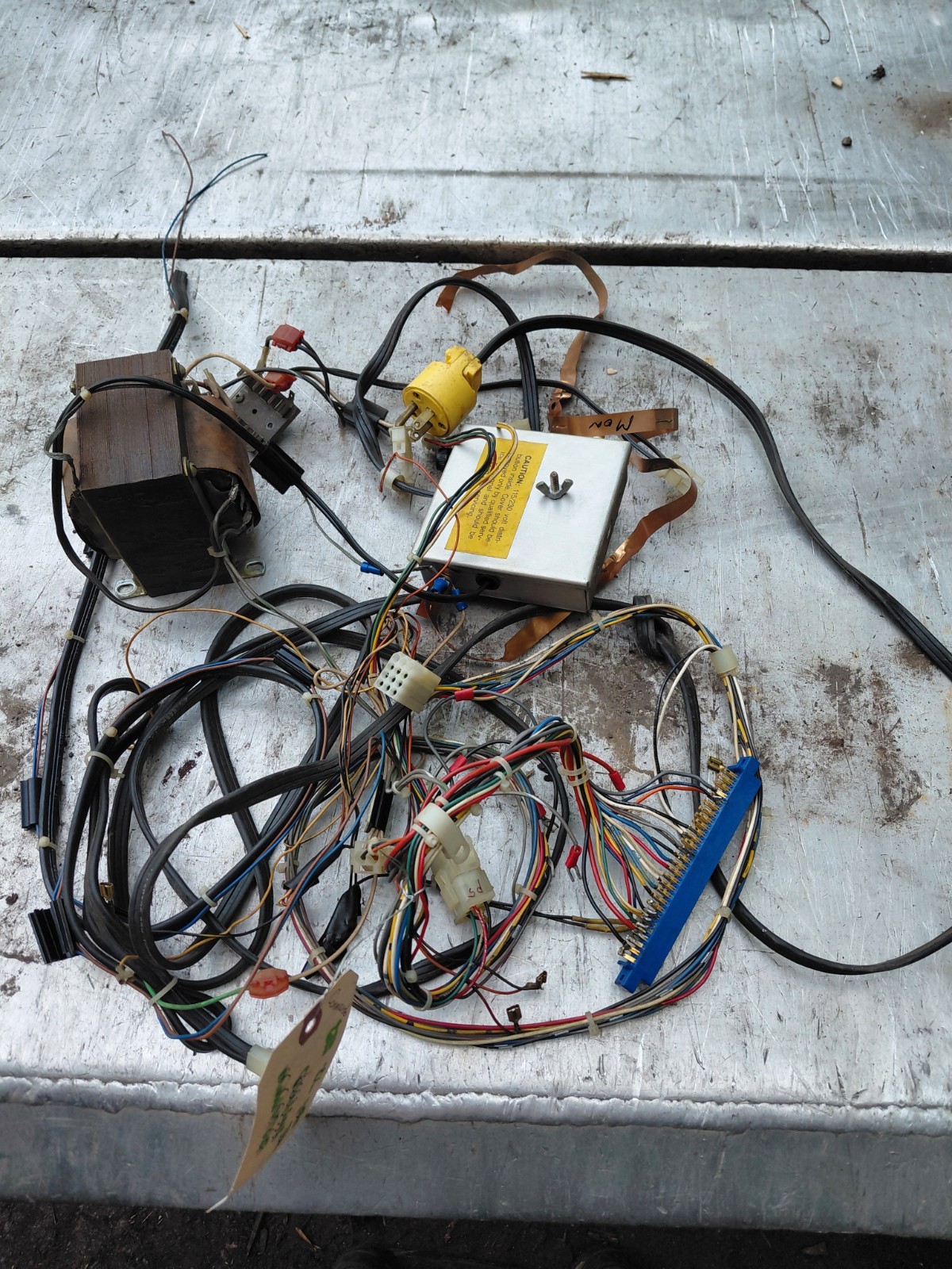 Capcom Commando Arcade Wiring Harness
