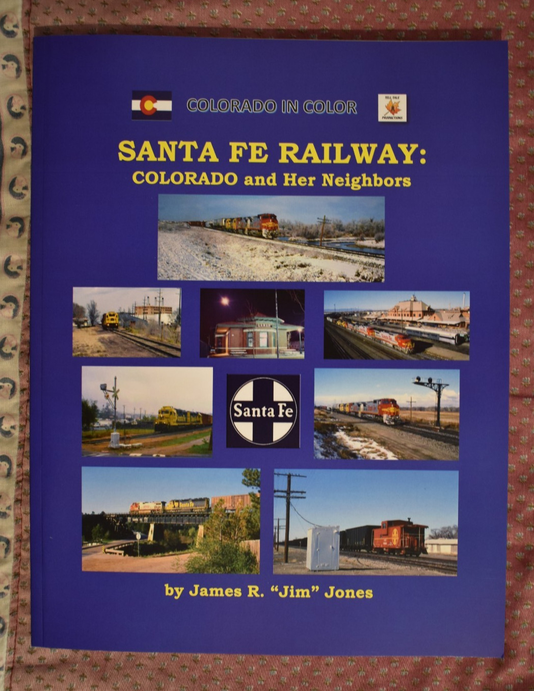 SANTA FE RAILWAY Colorado and Her Neighbors ALL-COLOR railroad book s/n NEW