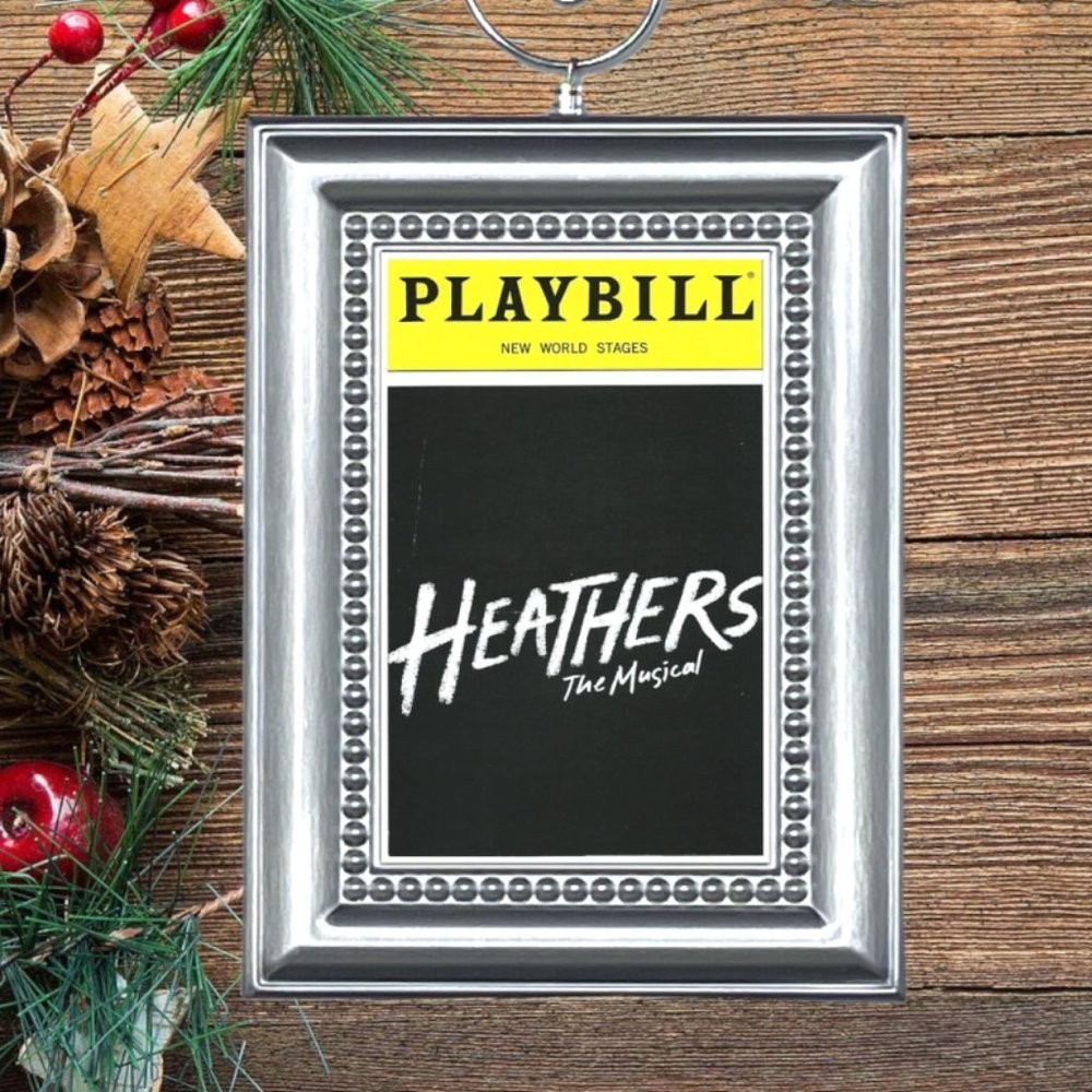 Heathers Broadway Musical Playbill Christmas Tree‎ Ornament