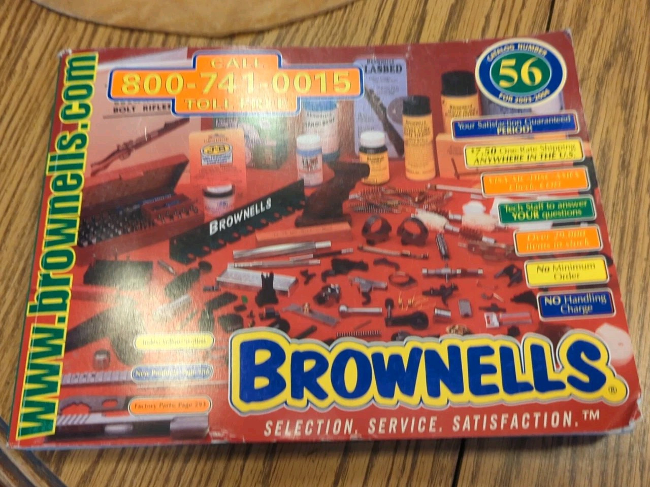 2003-04 BROWNELL'S CATALOG # 56 GREAT PICS & Lots Of INFO 440 Pages
