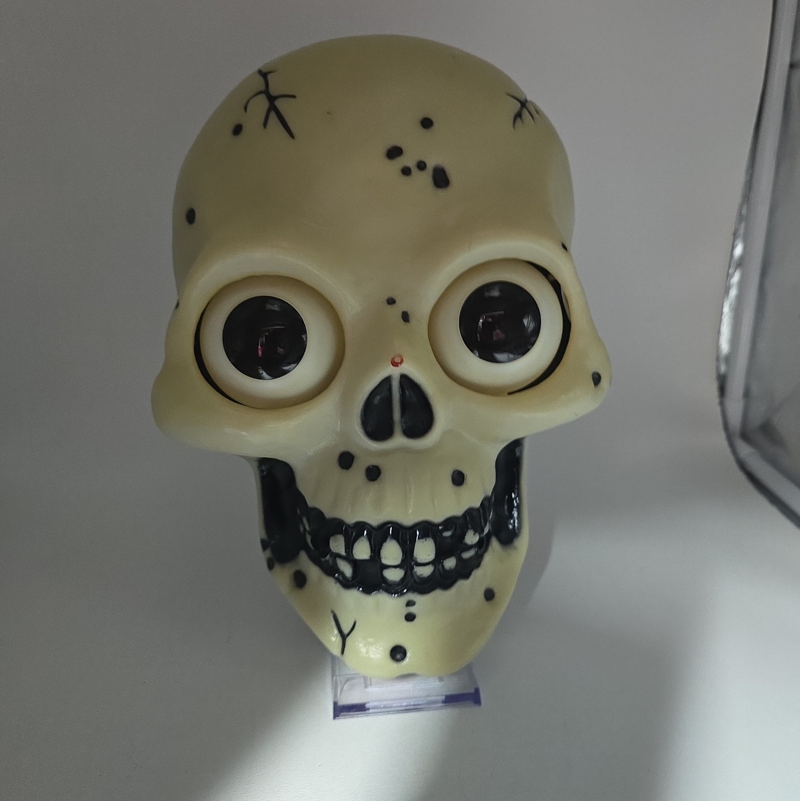 VTG Y2K Playtronix Halloween Motion Activated & Talking Skull Skeleton VIDEO