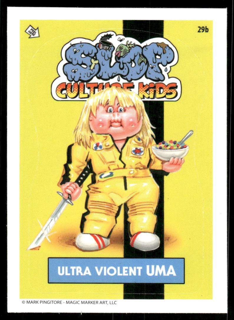 Ultra Violent Uma Kill Bill 2022 Slop Pop Culture Kids Card #29b (NM)